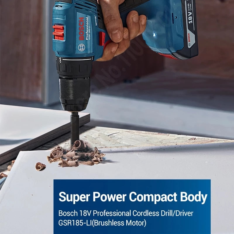 Bosch Professional Cordless Drill | Bosch Cordless Drill Gsb 120 Li - Bosch 185-li