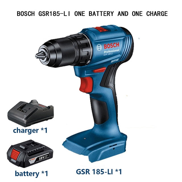 Bosch Professional Cordless Drill | Bosch Cordless Drill Gsb 120 Li - Bosch 185-li